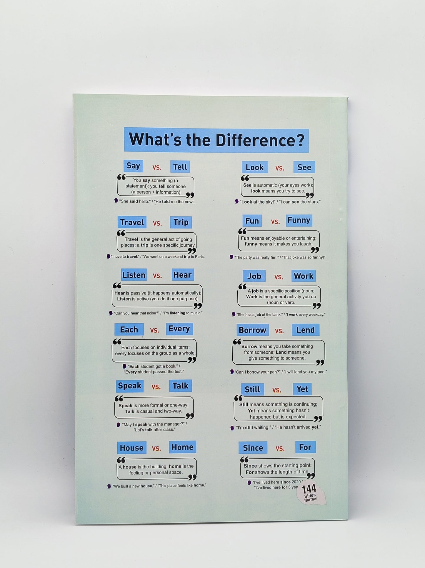 Register “What's The Difference”