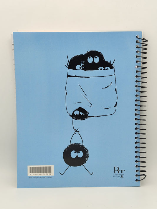 Subject Notebook “Ink Blot Invasion”
