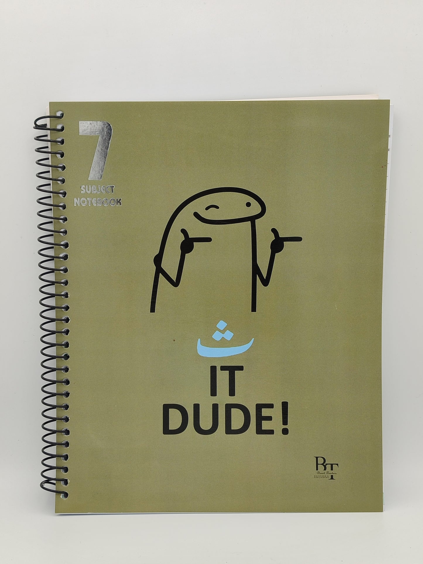 Subject Notebook “Say It Dude”