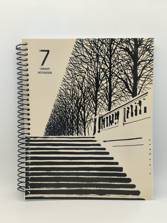 Subject Notebook “Steps Into Silence”