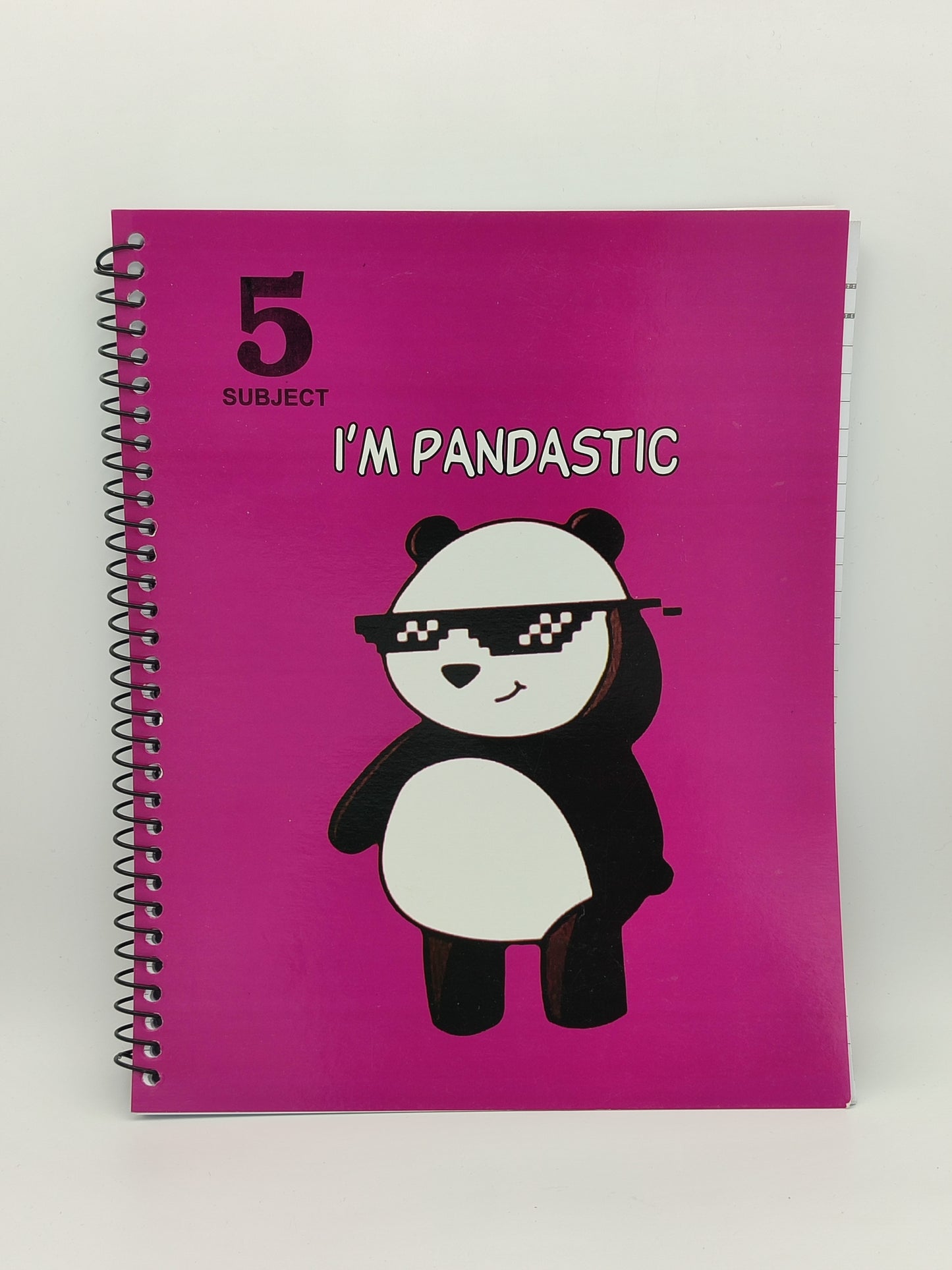 Subject Notebook “I'm Pandastic”
