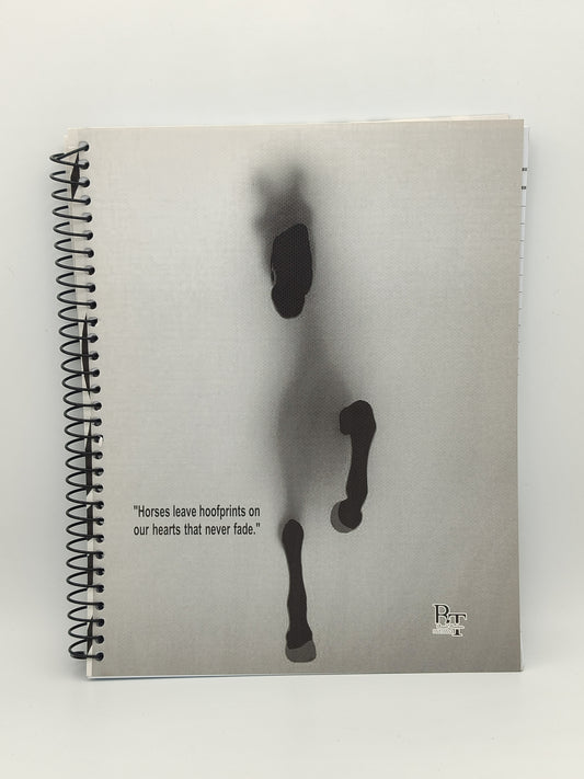 Subject Notebook “Horses Leave Hoofprints”