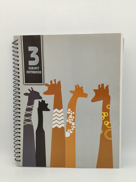 Subject Notebook “Abstract Safari”