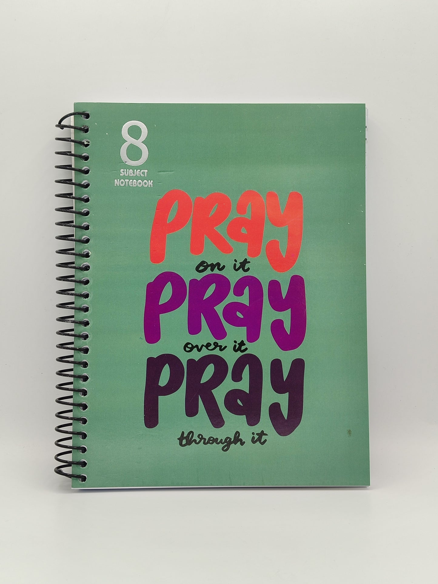 Subject Notebook B4 "Pray On It"