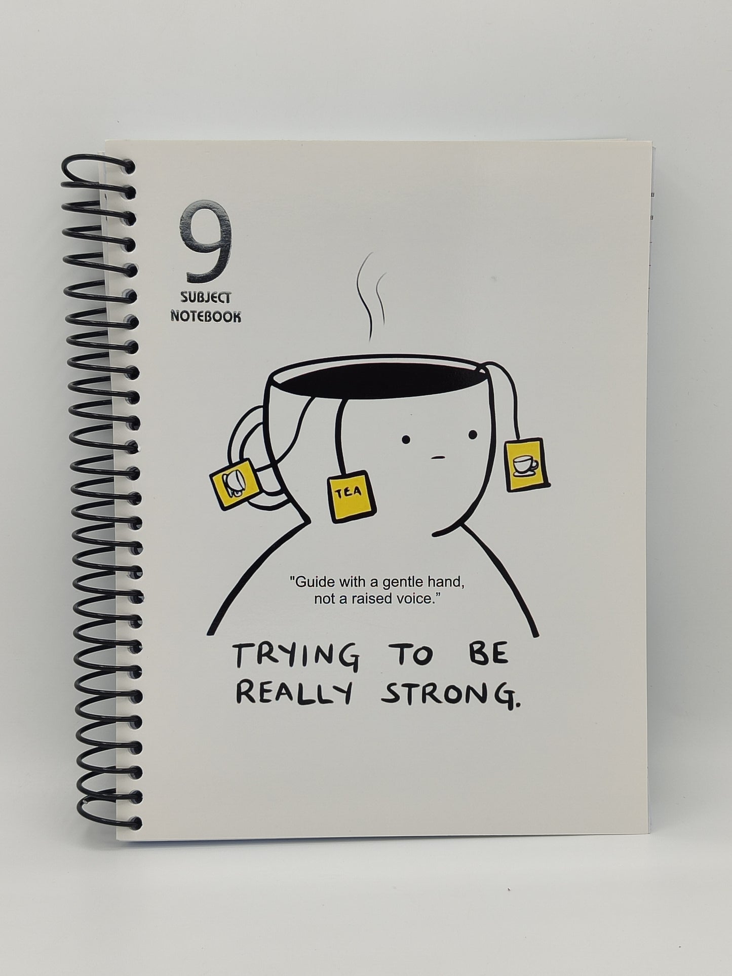 Subject Notebook B4 "Trying To Be Really Strong"