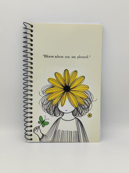 Diary "Blooms Where Are You Planted"