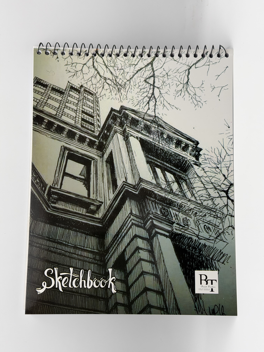 "Architectural Lines" A4 Sketch Book Plain Paper