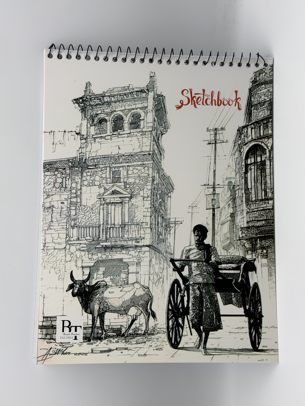"Urban Heritage" Sketch Book A4 Plain Paper