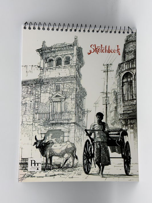 "Urban Heritage" Sketch Book A4 Plain Paper