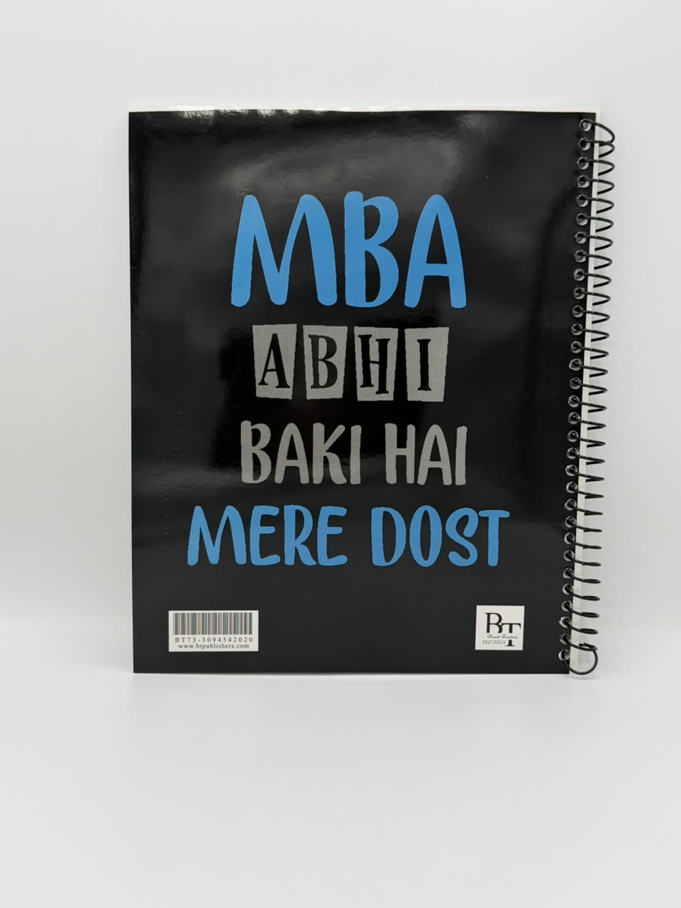 Subject Notebook “Mujhe Log Pasand Hain Bas Door Se”