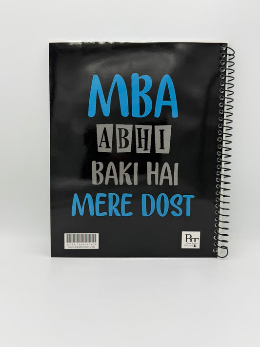 Subject Notebook “Mujhe Log Pasand Hain Bas Door Se”
